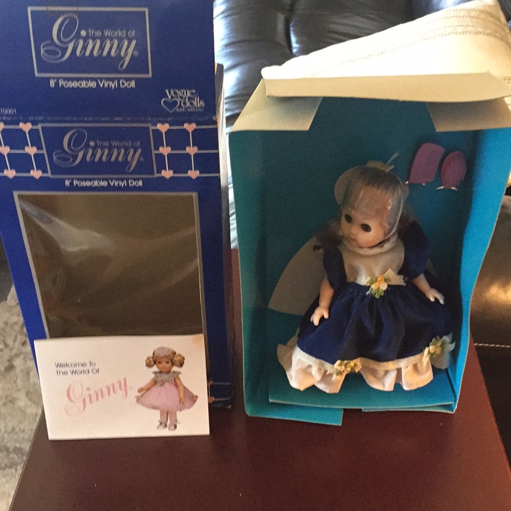 1984 Ginny vogue holiday girl doll new in box